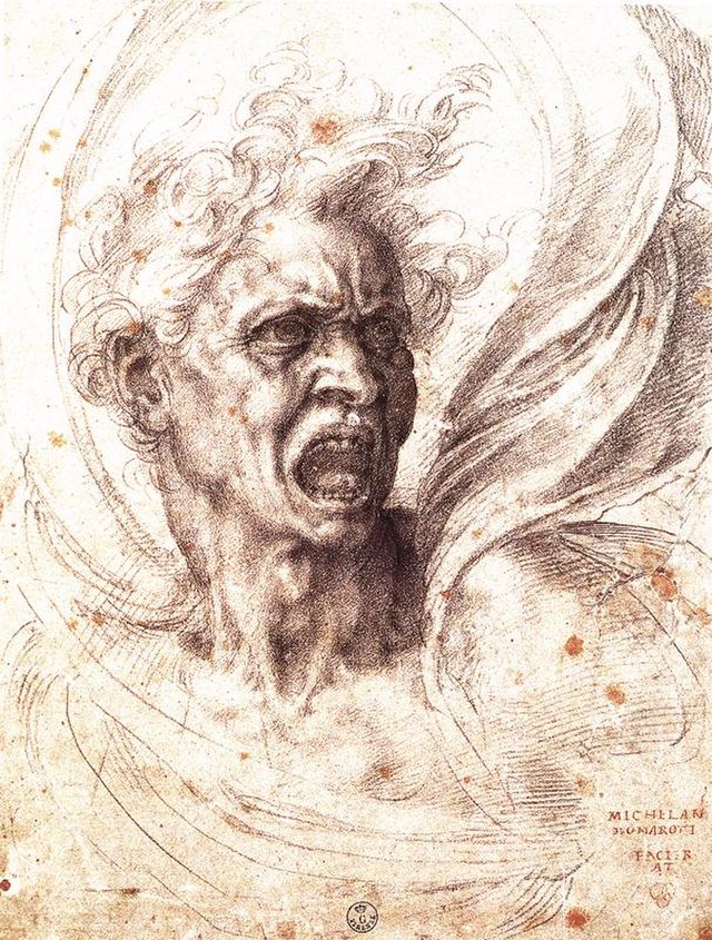 Michelangelo's Damned Soul