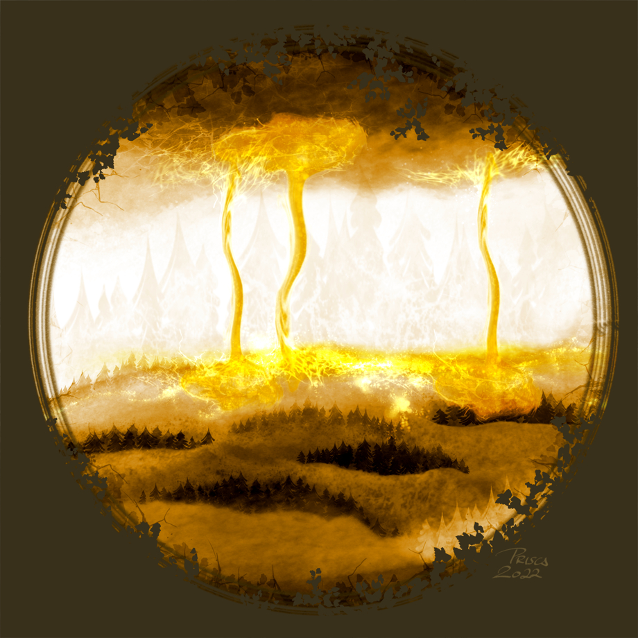 burning hills